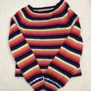 Bright colored sweater